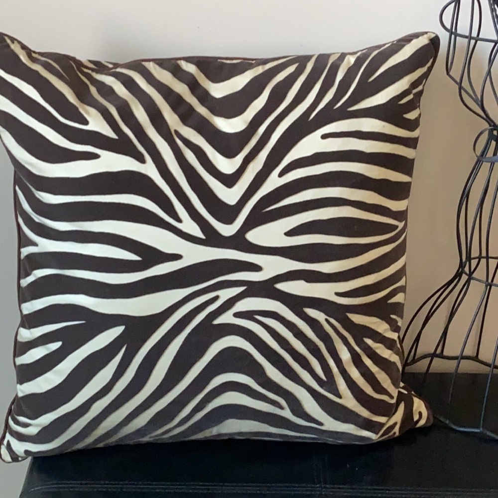 COPY - Zebra Throw Pillow
